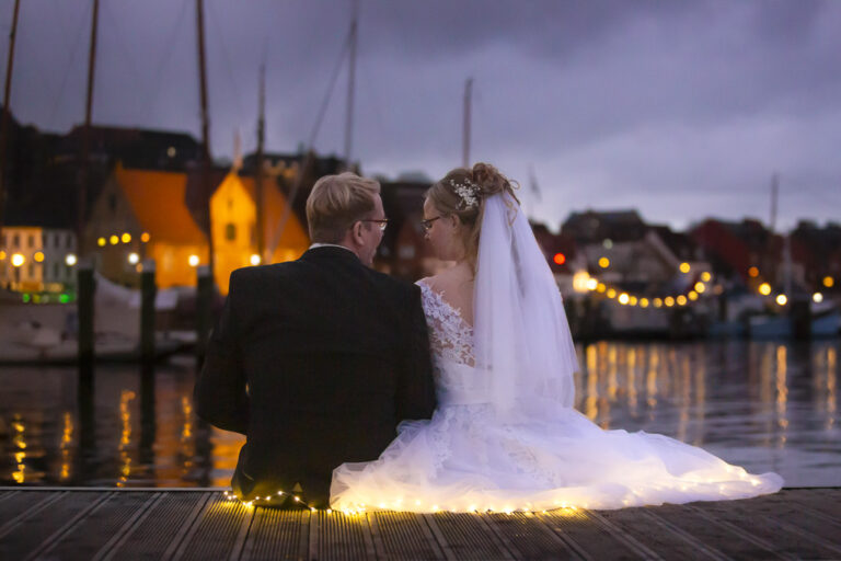 Brautpaar am Flensburger Hafen