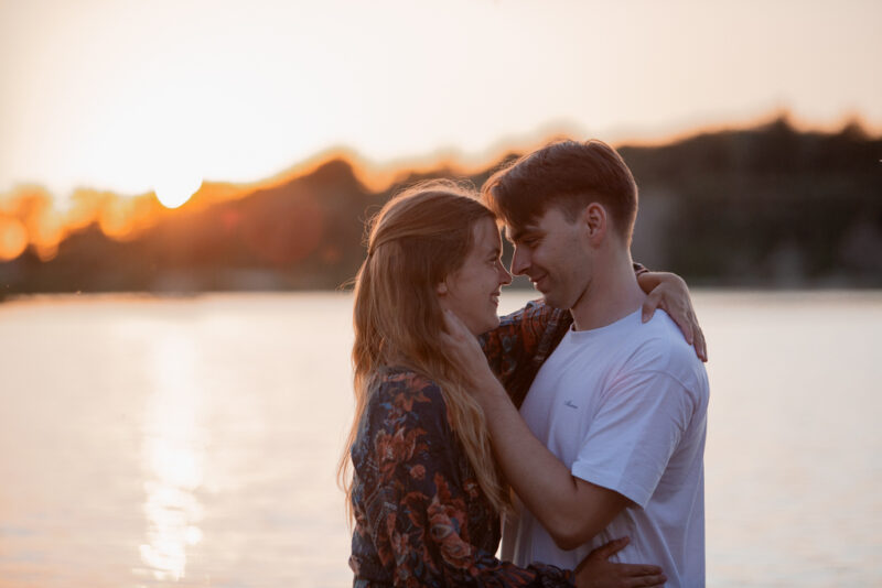 Cars und Steffen am See